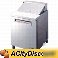 Turbo air tst-28SD 1 door sandwich salad prep cooler