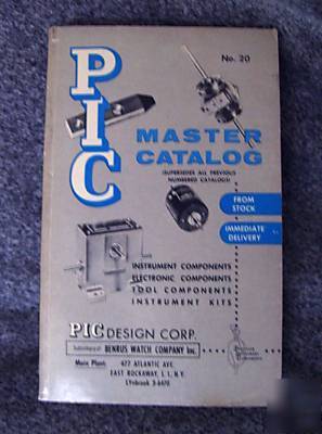 Vintage precision master tool electronics catalog book 
