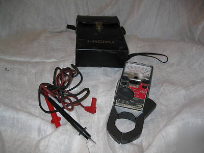 Hioki 3100 clamp on hi tester multimeter in case