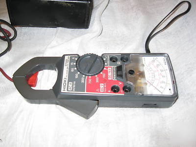 Hioki 3100 clamp on hi tester multimeter in case