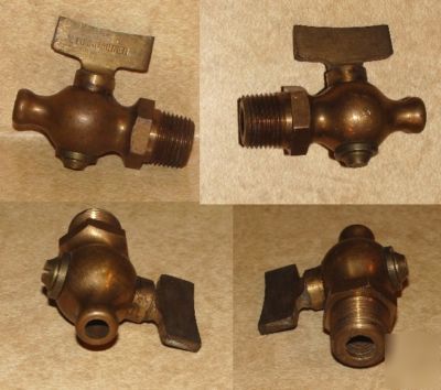 Antique lunkenheimer valve brass steam engine 2.25