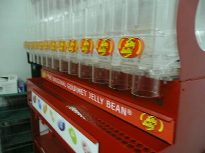 Candy dispenser / display stand (jelly belly brand)