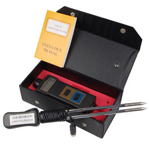 Digital grain moisture meter w/ probe wheat corn powder