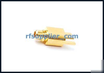 Mmcx male pcb connector straight goldplated