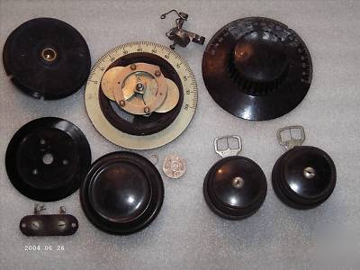 Muirhead slow motion drive plus some bakelite knobs.