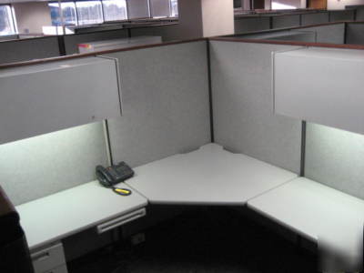 Cubicles haworth modular office cubicles used dallas tx