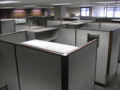 Cubicles haworth modular office cubicles used dallas tx