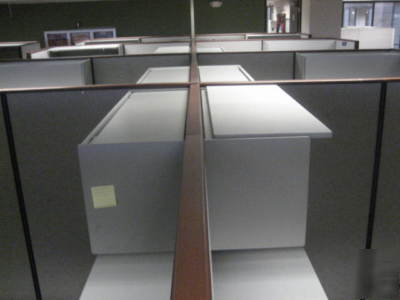 Cubicles haworth modular office cubicles used dallas tx