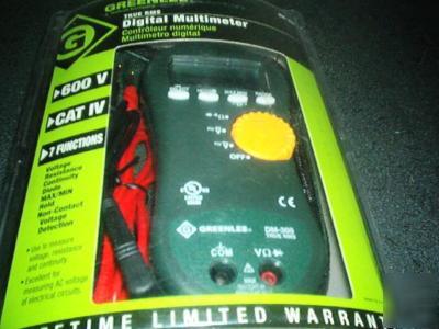 Greenlee digital multimeter 600V cativ 7 function DM300