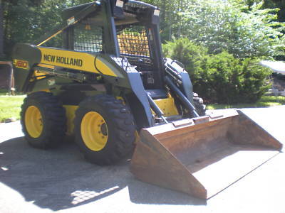 New 2006 holland super boom L180 skid steer loader