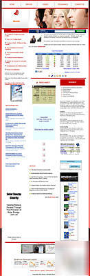 Stocks turn key website online web business for sale