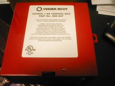 Red jacket veeder root isotrol 1-8R contol box 880-047