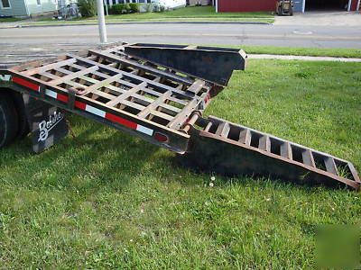 Belshe dozer loader equipment backhoe tag trailer