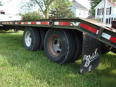 Belshe dozer loader equipment backhoe tag trailer