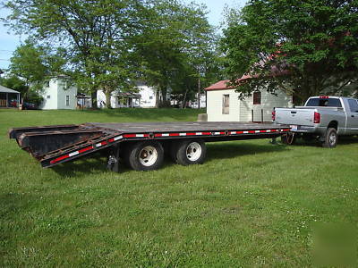 Belshe dozer loader equipment backhoe tag trailer