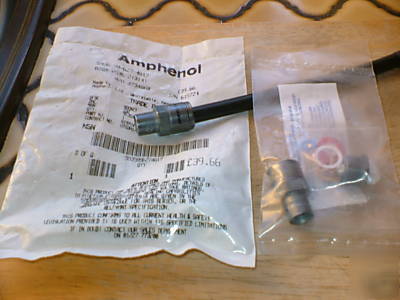 Clansman military genuine amphenol c type co-ax plugs