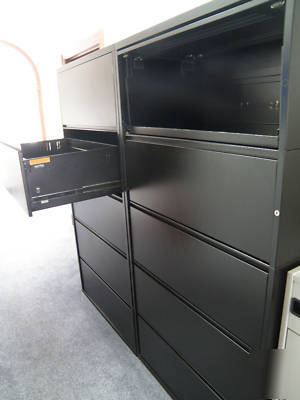 Hon 5 drawer file cabinet 69 1/2