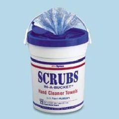 Itw dymon scrubs hand cleaner towels 72COUNT bucket