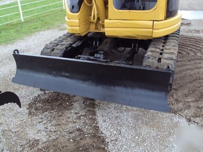 Komatsu PC50 excavator backhoe dozer 6-way blade