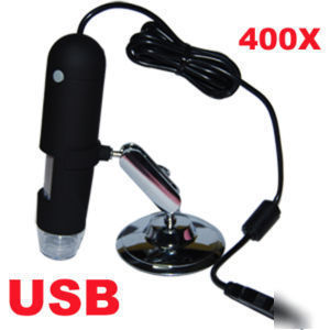 New usb 20X - 400X digital microscope video camera