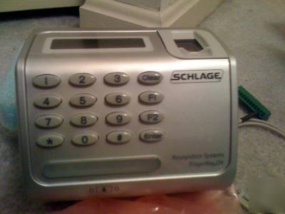 Schlage / irs bio-fingerkey dx-2000 recognition system