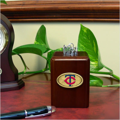 The memory company minnesota twins paper clip holder