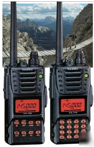Yaesu vx-177/e uhf 5W handheld radio tx: 409~470MHZ