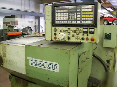 Okuma cnc turning center with osp 3000L cnc system