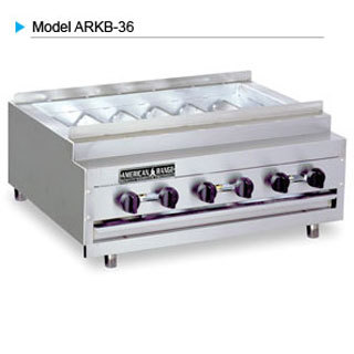 American arkb-24 kebob radiant broiler, 24