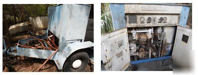 Large malsbary carlisle portable steam cleaner trailer