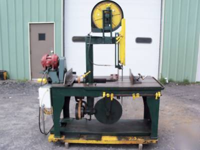 Marvel model 8 vertical band saw with auto feed