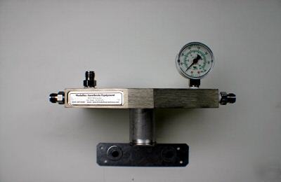 Oxygen manifold veterinary