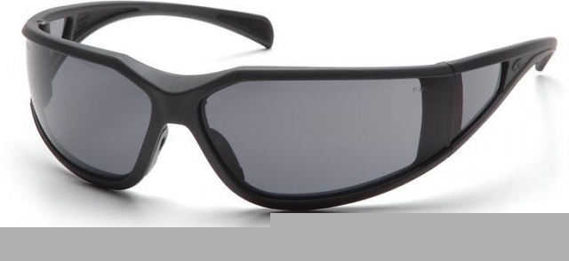 Pyramex exeter safety glasses - gray anti-fog lens