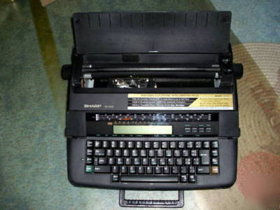 Sharp pa-3140 portable electronic intelliwriter-plus