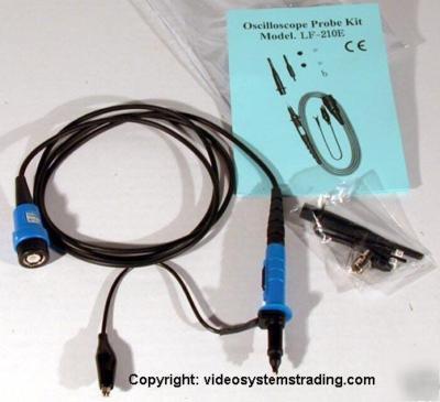 100 mhz probe oscilloscope free shipping modellf-210E