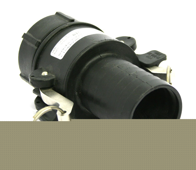Beevalve polypropylene female coupler/hose shank valve