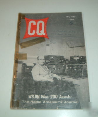 Cq radio amateur's journal magazine, may 1961