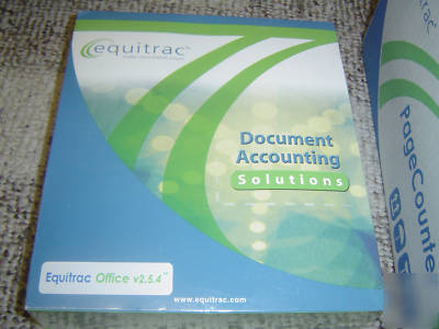 Equitrac page counter document accounting system + kde