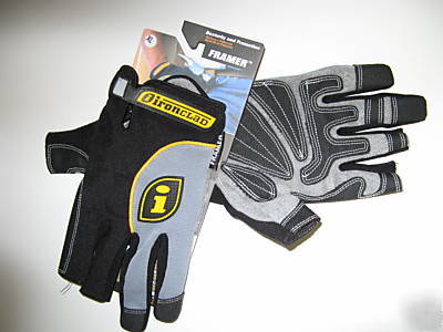 Gloves, ironclad, construction framer. 2 pairs.