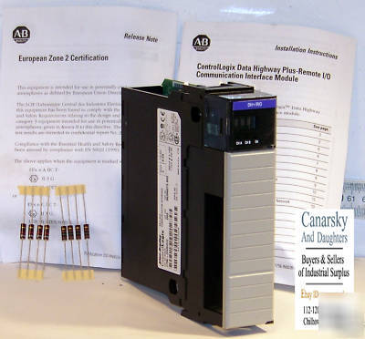 New allen bradley 1756DHRIO 2 point scanner module 