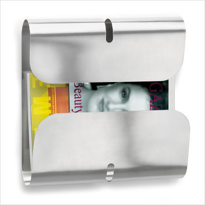 Blomus vuelo wall-mounted magazine rack