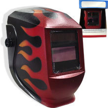 Flame auto fast darkening helmet welder tig mig arc 