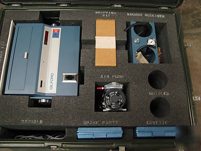Gilford stasar iii visible spectrophotometer w. case