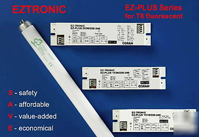 Osram electronic control gear ez-plus 2X36W