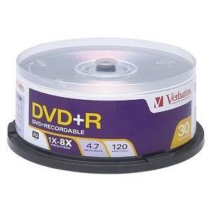 Verbatim 94834 -30PK dvd+rw 4X 4.7GB bran