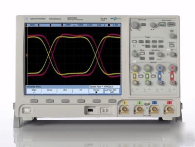 Agilent certiprime MSO7054A mixed signal oscilloscope