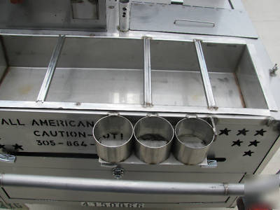 All american hot dog cart