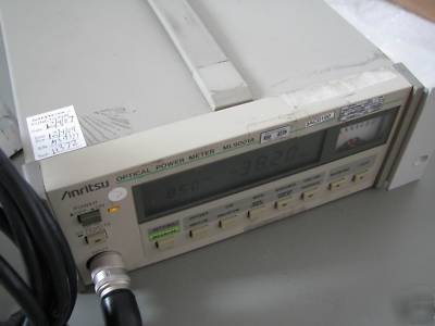 Anritsu ML9001A optical power meter w/ MA9411A sensor