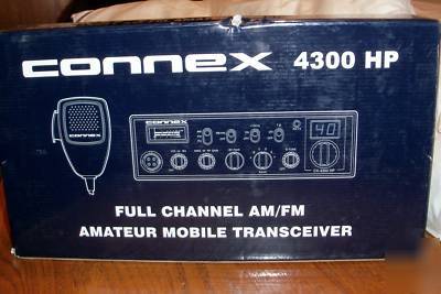 Connex cx-4300HP cb radio w/external frequency counter