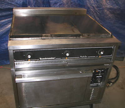 Convection oven-modular griddle top - toast master